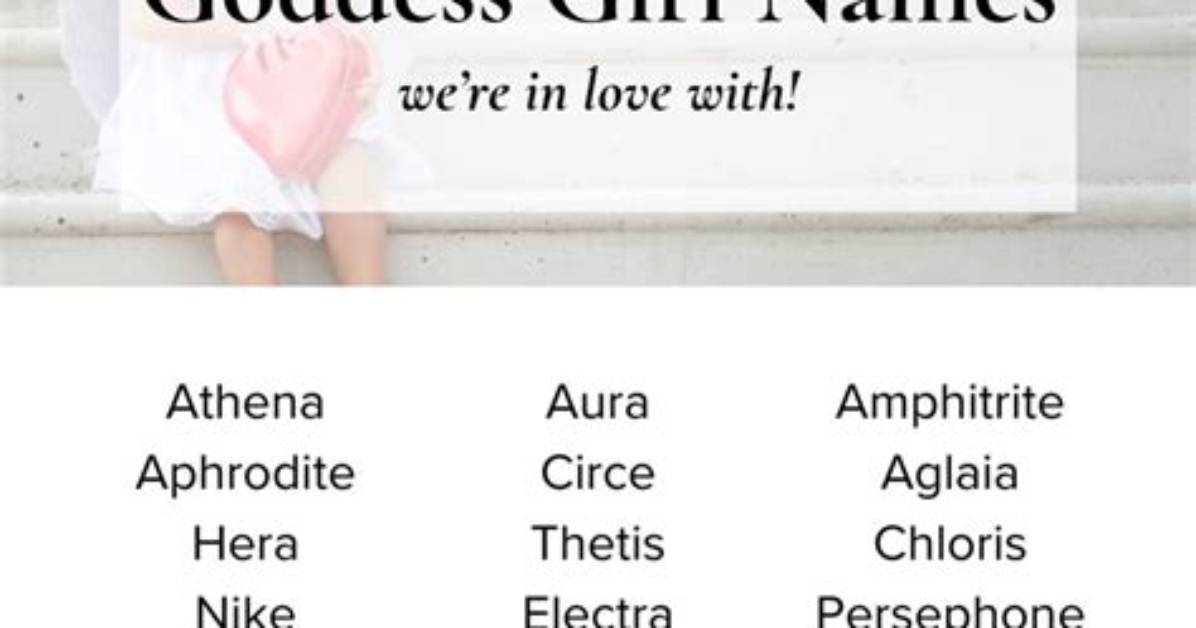 100+ Goddess Names for Your Baby Girl
