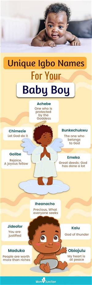 106 Unique and Godly Igbo Names with Their Meanings