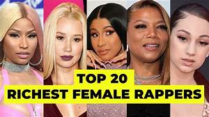 20 Richest Female Rappers in the World