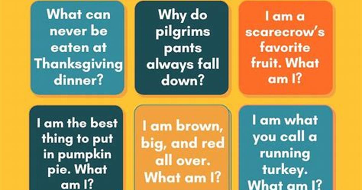 30 Turkey Jokes and Riddles for Thanksgiving This Season