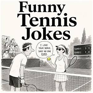 50+ Hilariously Funny Tennis Jokes, Puns & One-Liners