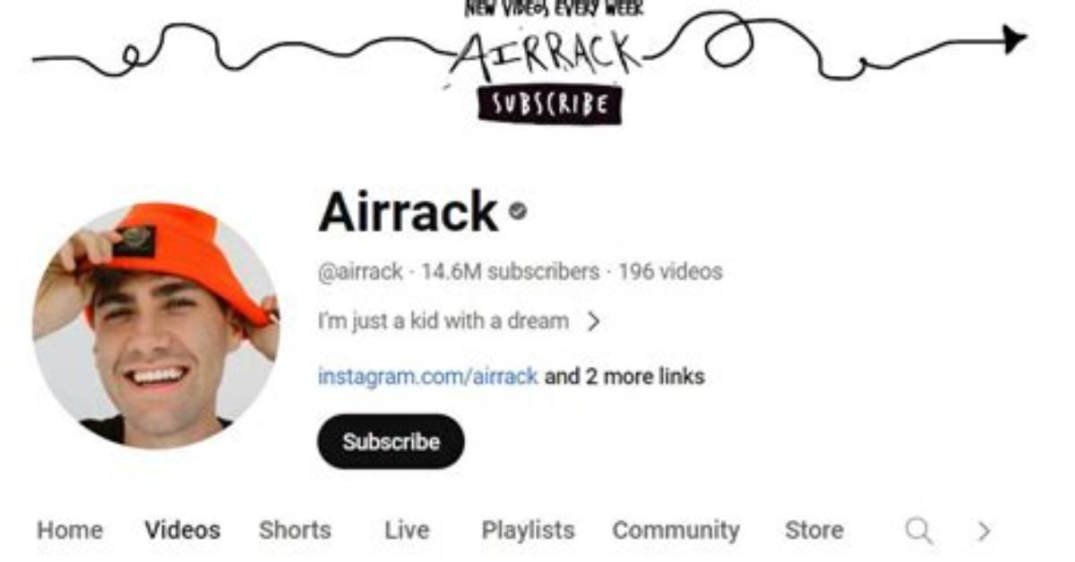 Airrack Wiki Bio: Age, Youtube, Girlfriend, Sued, Net Worth, Height, Logan Paul, Family
