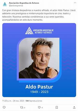 Aldo Pastur Wikipedia and Edad – an in-Depth Look into Actor Aldo Pastur’s Personal Life