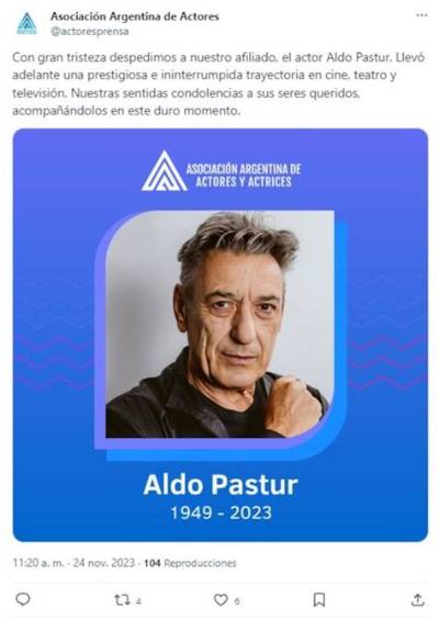 Aldo Pastur Wikipedia and Edad – an in-Depth Look into Actor Aldo Pastur’s Personal Life