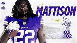 Alexander Mattison Salary, Net Worth, Trade, Draft, Contract, College, Age, 40 Time