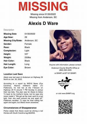 Alexis Ware Missing Case Update: Is Boyfriend Tj Patterson a Peron of Interest?