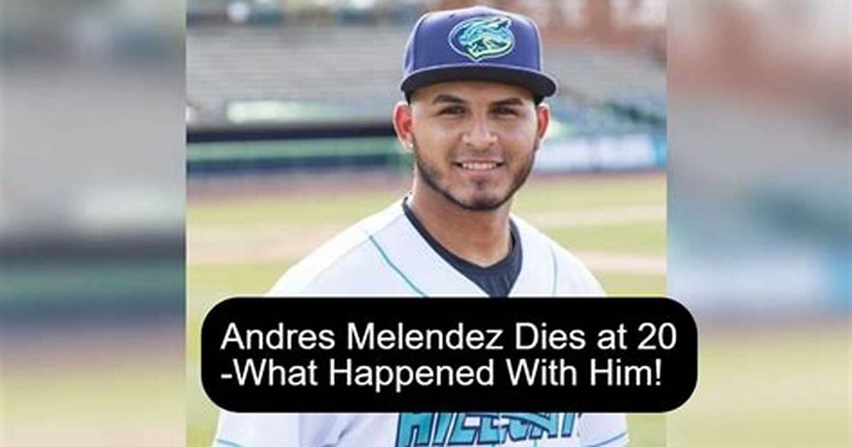 Andres Melendez Death Cause: How Did the Mlb Player Die?