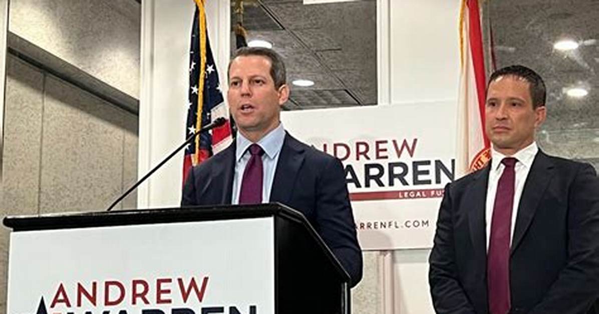 Andrew Warren Wikipedia: Why Is the Florida Attorney Suspended?