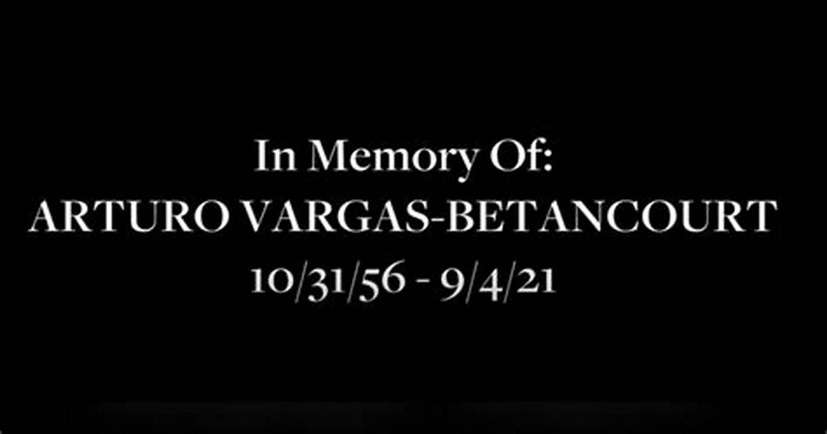 Arturo Vargas Betancourt Death Tribute in Joe Millionaire – What Happened to Him? Wikipedia
