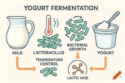 Bacteria and Fungi Involved in Yogurt Production