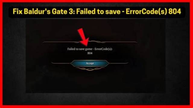 Bg3 Error Code 804: Comprehensive Guide to Understanding, Troubleshooting, and Fixing