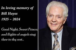 Bill Hayes Health: Does Bill Hayes Have Dementia?