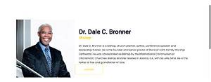 Bishop Dale Bronner Sermons: Bio, Age, Family, Wife, House, Books and Net Worth