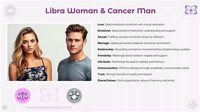Cancer Man Libra Woman