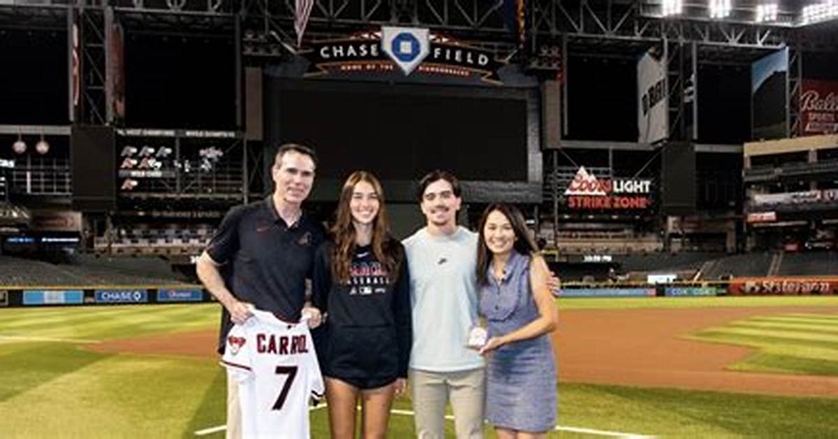Corbin Carroll Parents Brant Carroll and Pey Lin Carroll