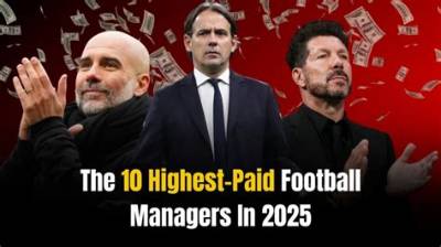 Current World’s Highest Paid Football Managers: Top 20