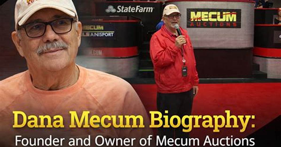 Dana Mecum’s Net Worth, Biography, Career, Awards, Fact and Life Story