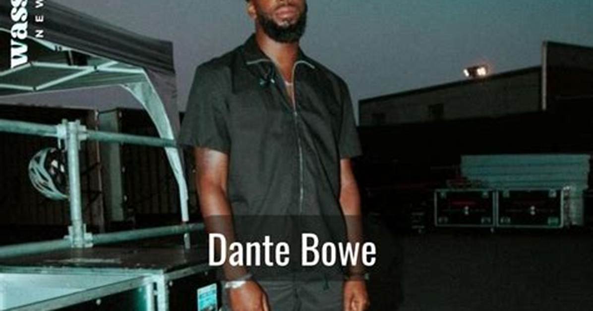 Dante Bowe (Musical Artist) Wiki, Biography, Age, Height, Instagram, and Net Worth