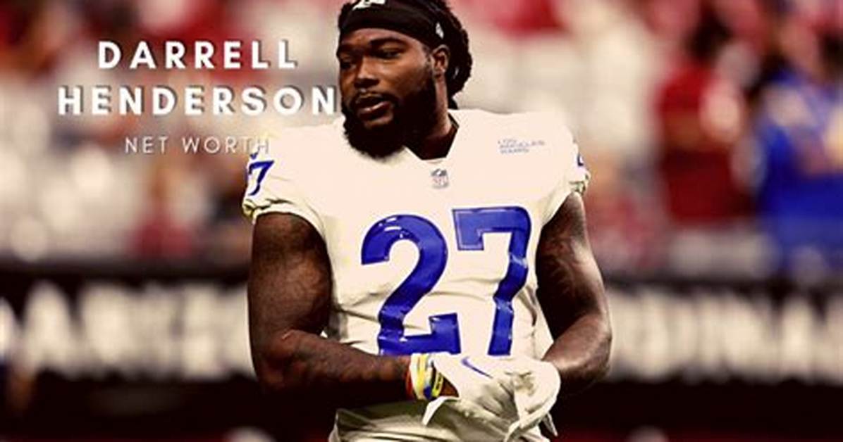 Darrell Henderson Salary and Net Worth: Get to Know Rams Running Back