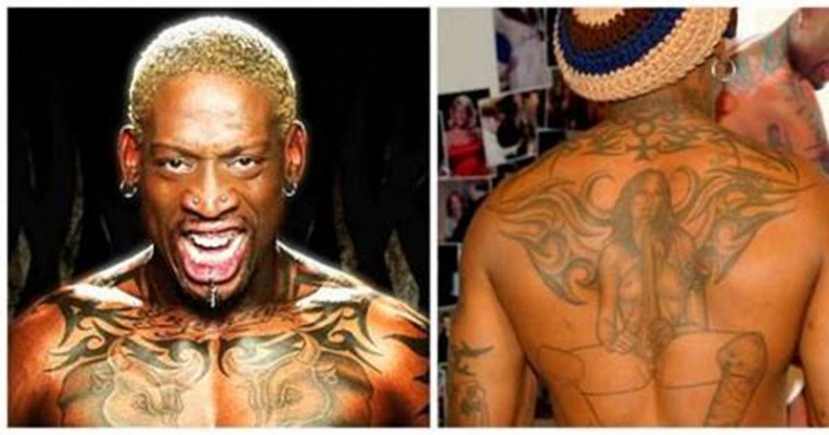 Dennis Rodman Back Tattoo Meaning Explained on Twitter