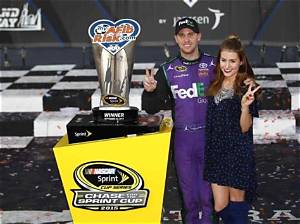 Did Jordan Fish and Denny Hamlin Split? Everything on Her Age and Net Worth