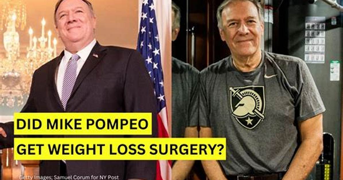 Did Mike Pompeo Loose Weight? His Illness and Present Health Condition Details
