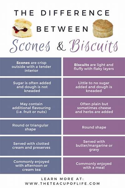 Difference Between Scones and Biscuits