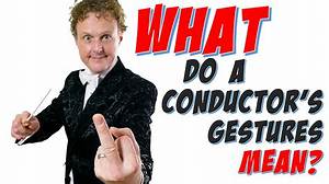 Do Conductors Hand Movements Mean Anything