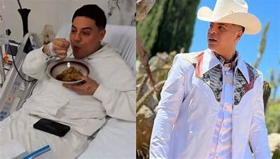 Eduin Caz’s Hospital Photo Has Fans Concerned for Singer’s Health
