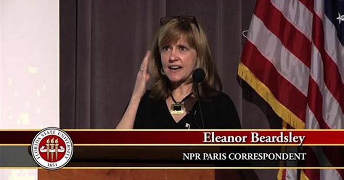 Eleanor Beardsley Npr, Biography and Wiki, Age, Family, Husband and Net Worth.