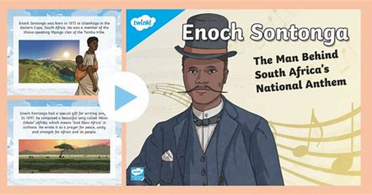 Enoch Sontonga’s Biography, Net Worth, Fact, Career, Awards and Life Story