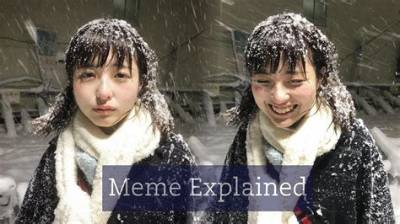 Girl Behind Snow Meme Mogusa Shirose -What’s Happened to Her?