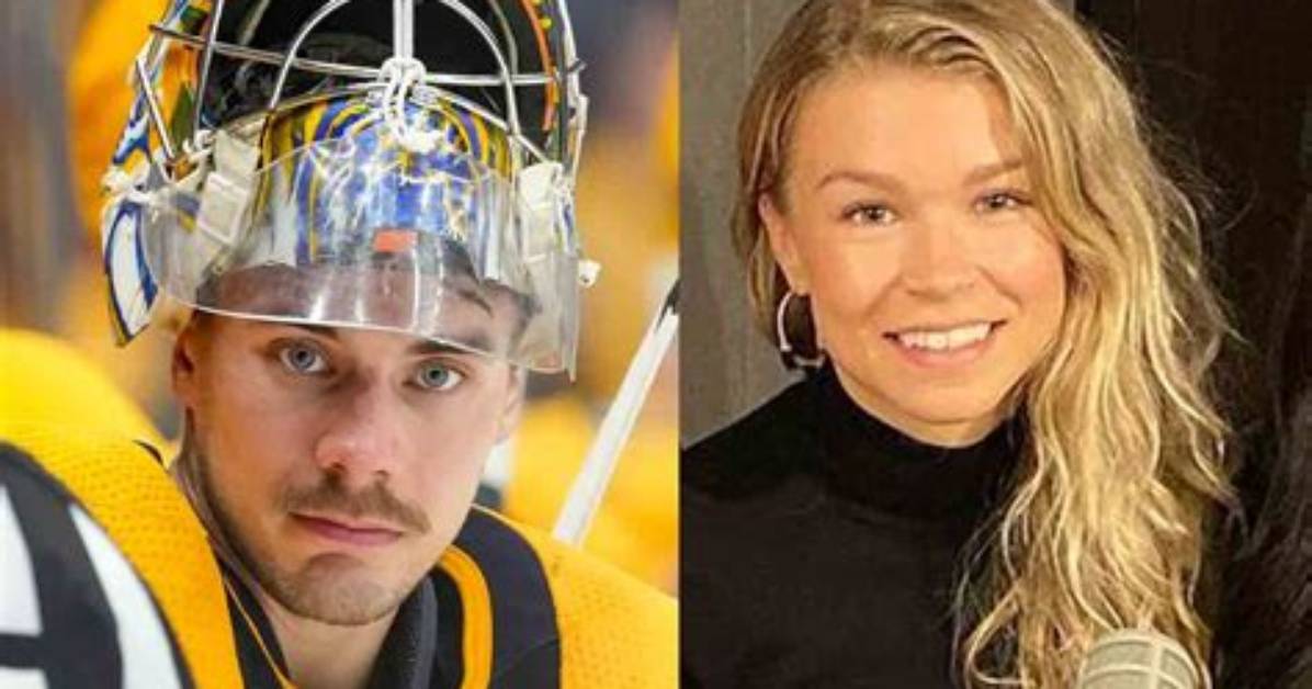 Goaltender Juuse Saros and His Girlfriend Minna Varis Have Known Each Other Since They Were Teenagers