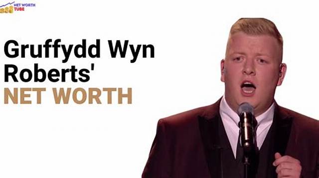 Gruffydd Wyn Roberts’s Biography, Net Worth, Fact, Career, Awards and Life Story