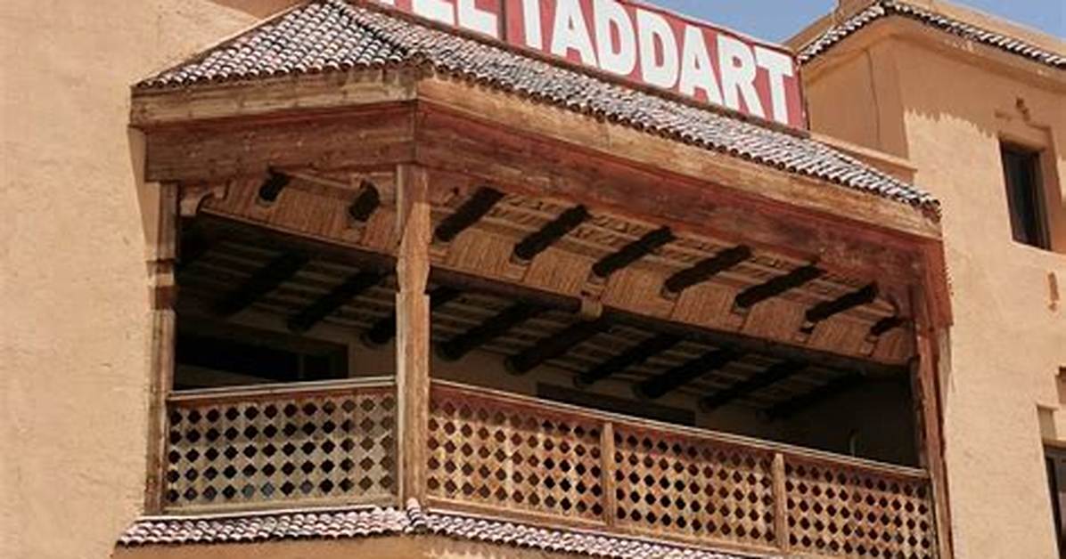 H%C3%B4Tel Taddart Midelt Morocco 1200. Jpg