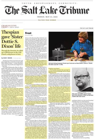 How Did Charles Lynn Frost Aka. Sister Dottie Dixon Died? Cause of Death