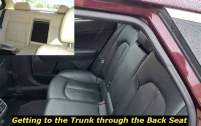 How Do You Get into the Trunk of a Toyota Corolla