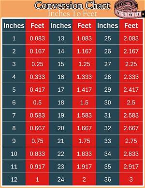 How Many Feet Is 56 Inches