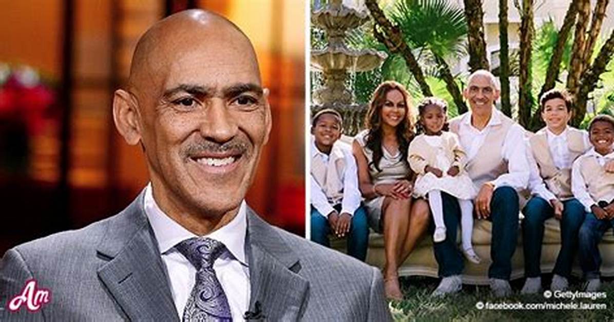How Many Kids Does Tony Dungy Have? Meet His Wife Lauren Harris