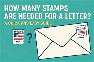 How Many Stamps Go on a Letter