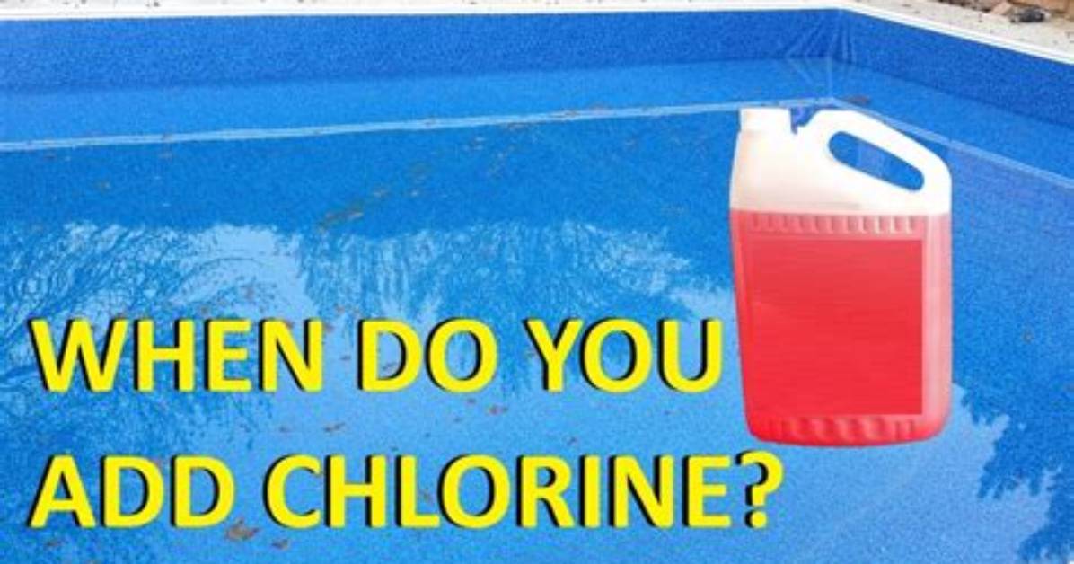 How Often to Add Chlorine to Pool