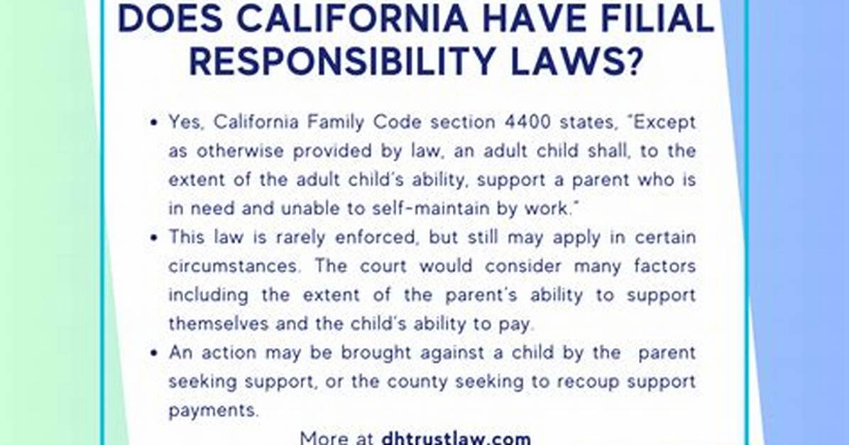 How to Avoid Filial Responsibility