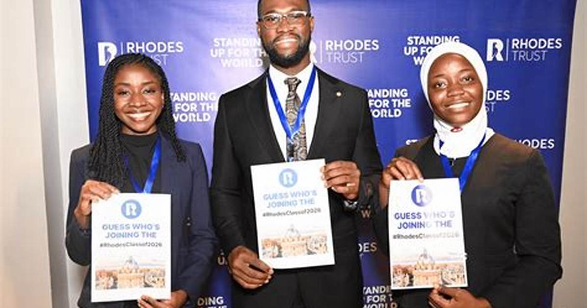 How to Become a Rhodes Scholar
