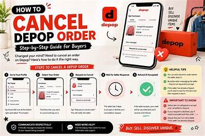 How to Cancel an Order on Depop