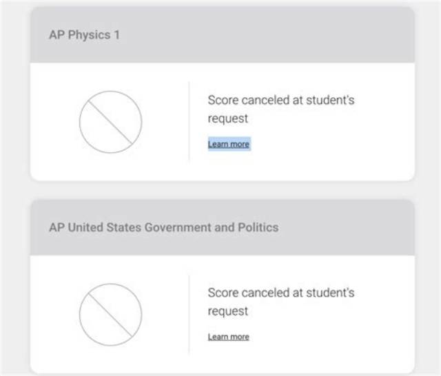 How to Cancel Ap Exam