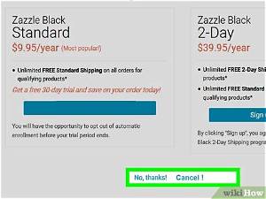 How to Cancel Zazzle Black