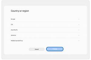 How to Change Region on Samsung