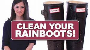 How to Clean Rain Boots