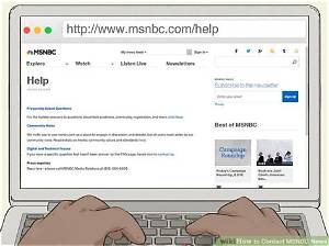 How to Contact Msnbc News