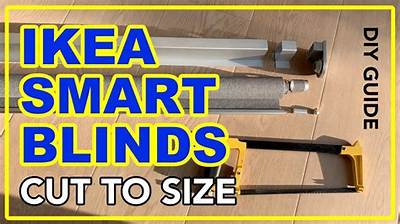 How to Cut Ikea Blinds to Size